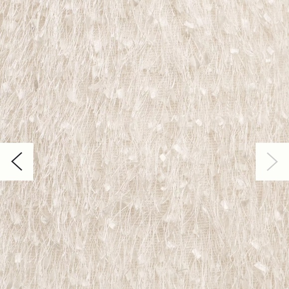 Anthropologie Tadashi Shoji Tessa Shag Slip Gown - Picture 3 of 5